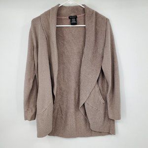 Max & Mia Open Front Women's Long Sleeved Cardigan Sweater Size Medium